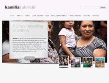 Tablet Screenshot of kamilialahrichi.com